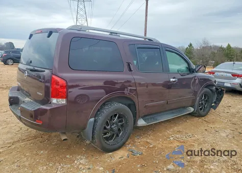 2013 Nissan Armada Sv из США, поврежденный, VIN 5N1BA0ND7DN604988